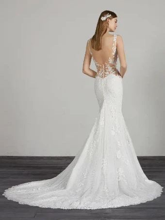 Pronovias Morocco #1 Off White/Crystal thumbnail