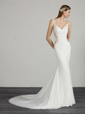 Pronovias Morocco #0 default Off White/Crystal thumbnail