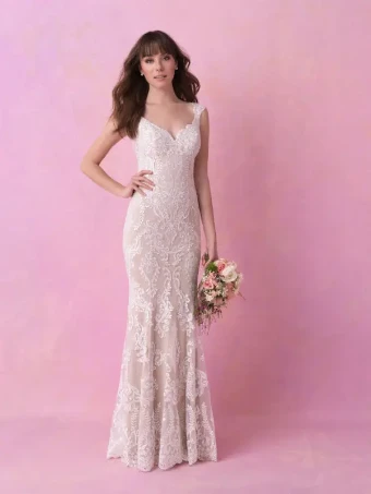 Allure Romance Style #3153 #0 default IVORY/CHAMP/NUDE thumbnail