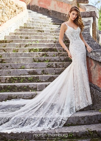 Modest by Mon Cheri Style #218203 Marissa #0 default Champ/Ivory thumbnail