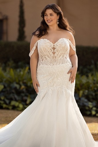 Modest by Mon Cheri Style #Y3156 #1 Ivory thumbnail