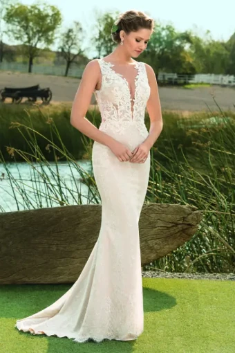 Casablanca Bridal Style #BL268 #0 default Silver Blush/Nude/Ivory thumbnail