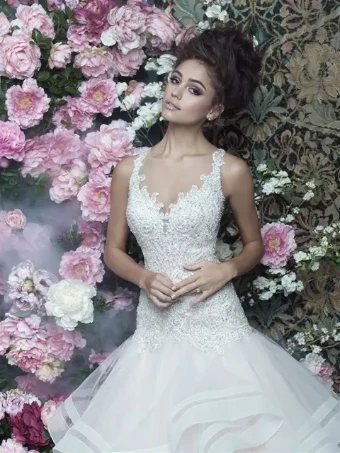 Allure Style #c405 #1 Ivory/Nude/Silver thumbnail