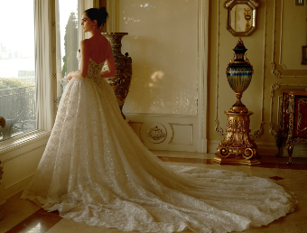 Eve of Milady Style #418 #1 Off White/Blush thumbnail