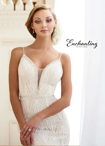 Enchanting by Mon Cheri Style #218172 #1 Diamond White/Nude thumbnail