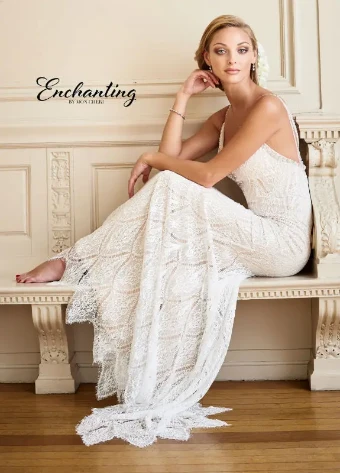 Enchanting by Mon Cheri Style #218172 #4 default Diamond White/Nude thumbnail