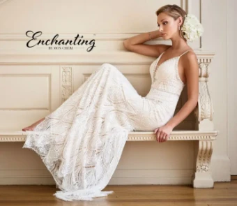 Enchanting by Mon Cheri Style #218172 #3 Diamond White/Nude thumbnail