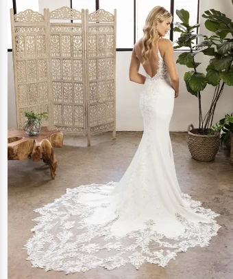 Beloved by Casablanca Style #BL327 #1 default Ivory/Nude/Ivory/Silver thumbnail