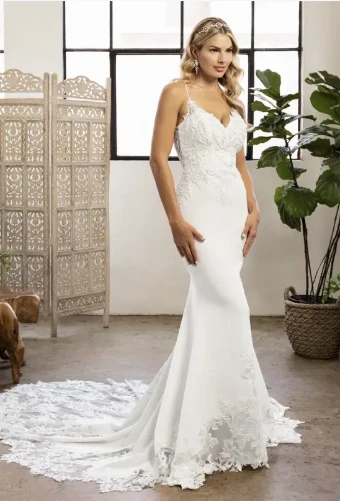 Beloved by Casablanca Style #BL327 #0 default Ivory/Nude/Ivory/Silver thumbnail