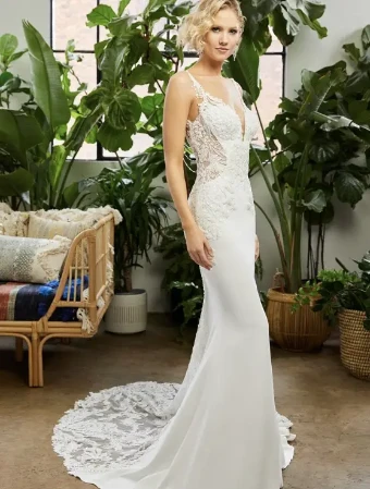 Beloved by Casablanca Style #BL333 #0 default Ivory/Nude/Silver thumbnail