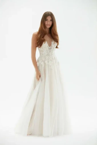 Madison James Style #MJ417 #2 Ivory/Nude/Silver thumbnail