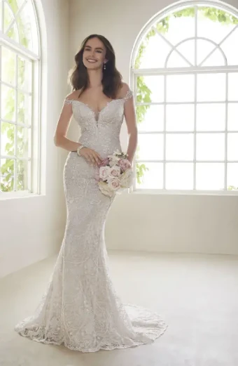 Sophia Tolli Style #Y21810A #2 Ivory/Mocha thumbnail