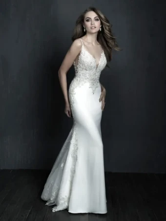 Allure Couture Style #C574 #0 default Ivory/Champagne/Nude/Silver thumbnail