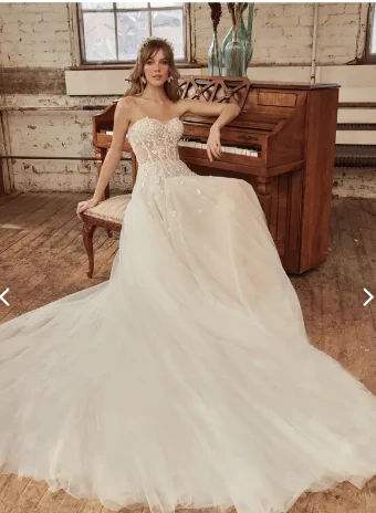 L'Amour by Calla Blanche Style #LA21227 #0 default Ivory/Light Nude thumbnail