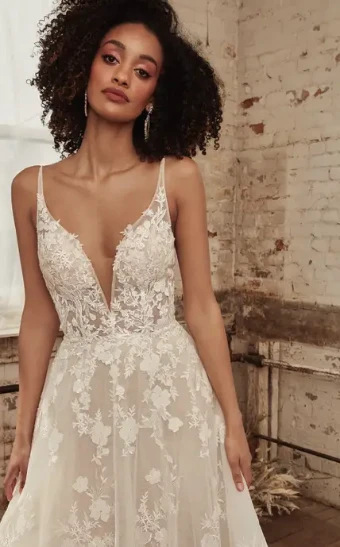 L'Amour by Calla Blanche Style #LA21234 #1 Ivory/Light Nude/Skin Illusion thumbnail