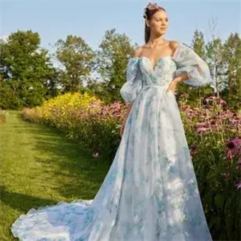 La Perle Style #LP2204 #0 default Floral Print thumbnail