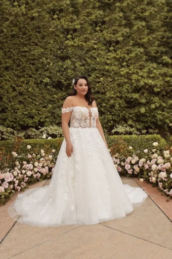 Casablanca Bridal Style #2468 #0 default IVORY/CHAMP/NUDE thumbnail