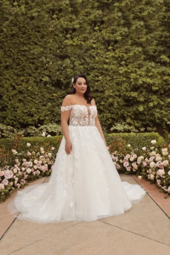 Casablanca Bridal Style #2468C #0 default IVORY/CHAMP/NUDE thumbnail