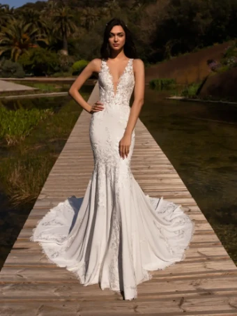Pronovias Alcyone #0 default Off White/Crystal thumbnail
