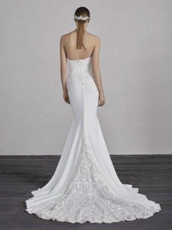Pronovias Style #Epico #5 default Off White/Crystal thumbnail