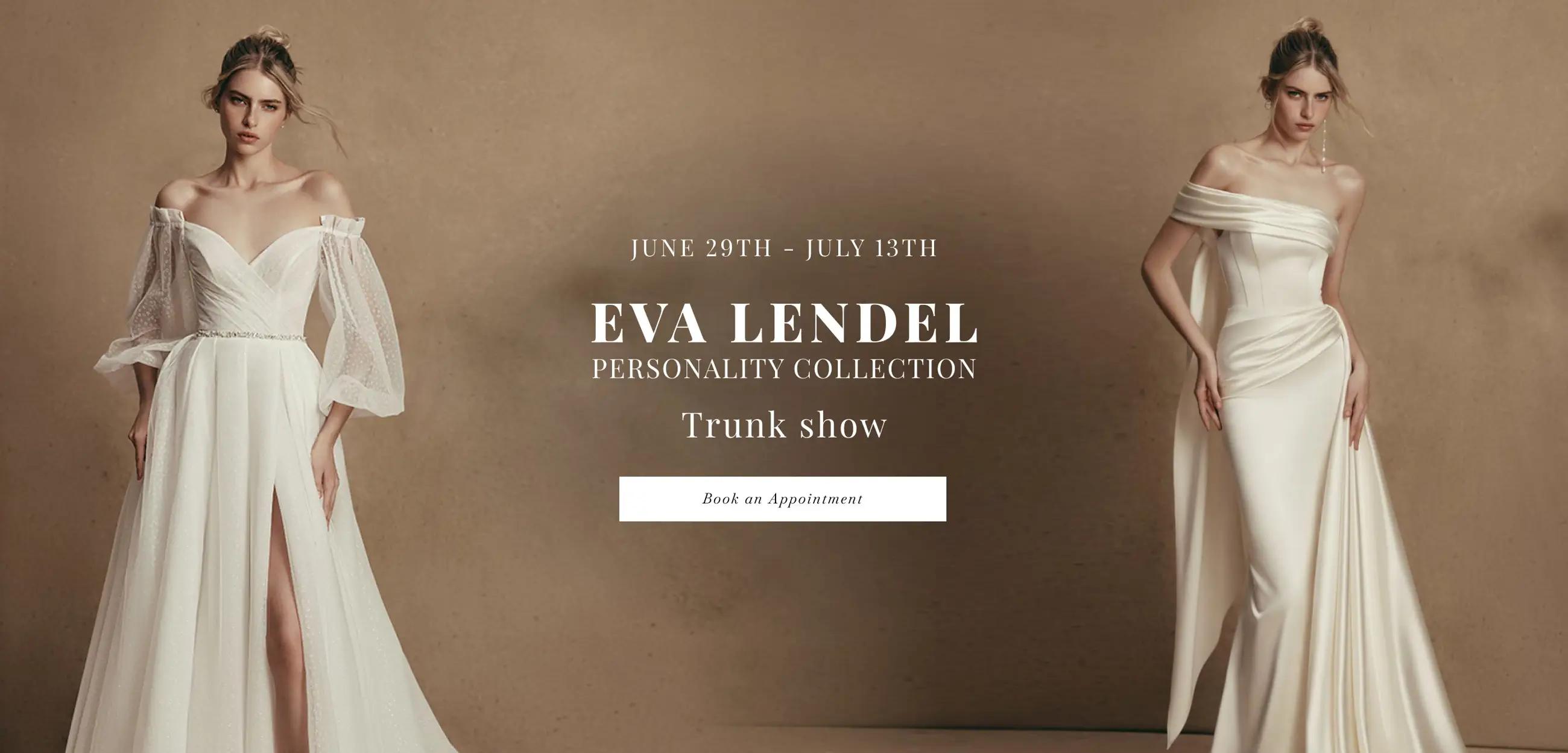 Eva Lendel Personality Collection Trunk Show Banner