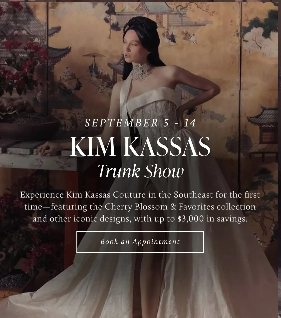 Kim Kassass Trunk Show Mobile Banner