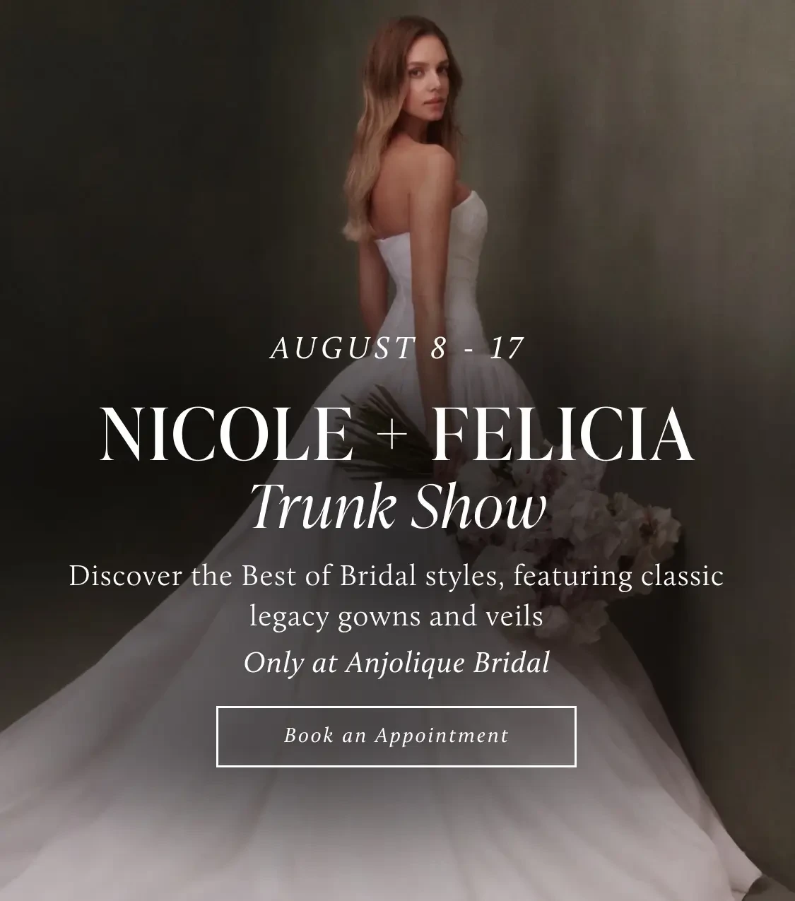 Nicole + Felicia Trunk Show Banner Mobile