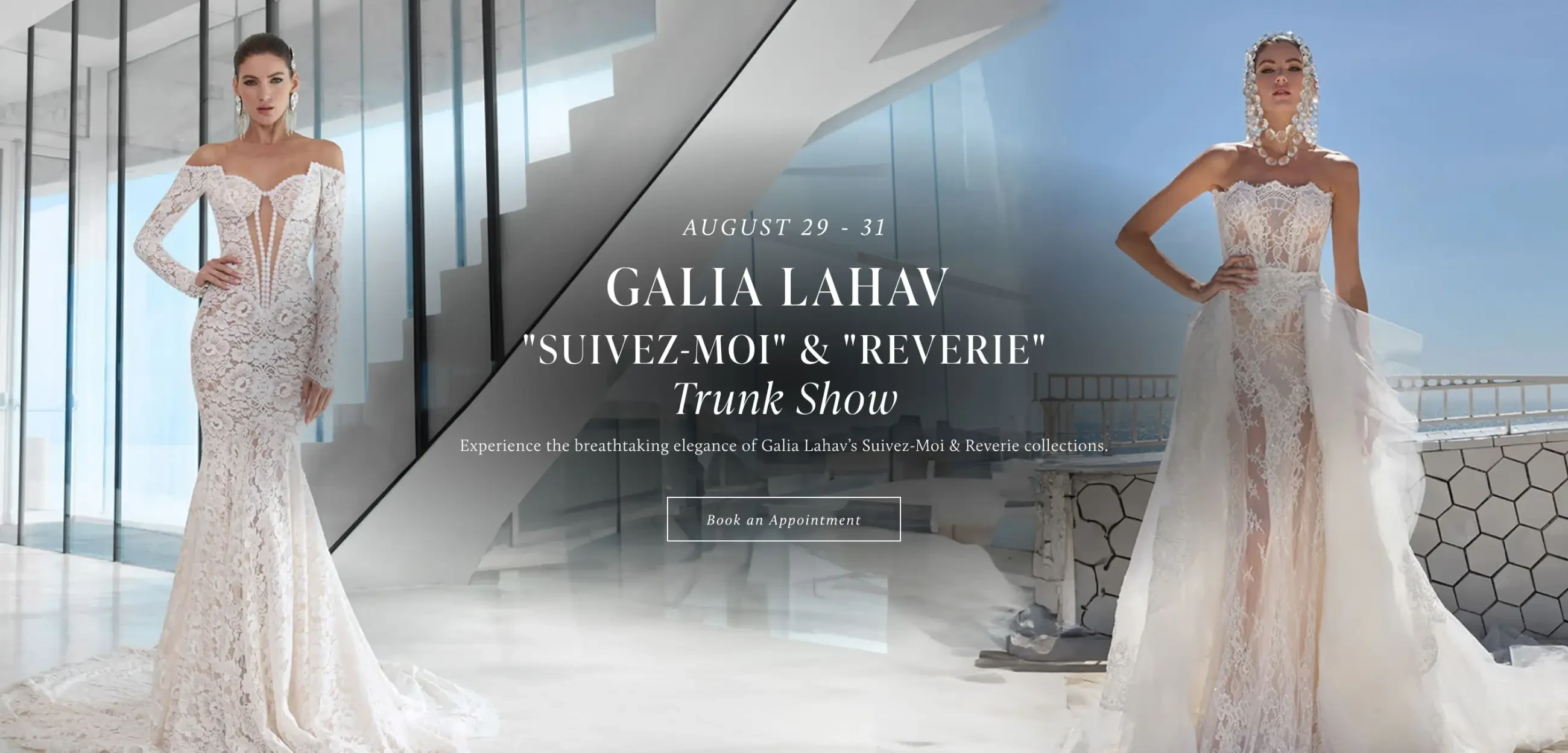 Galia Lahav Trunk Show Banner Desktop