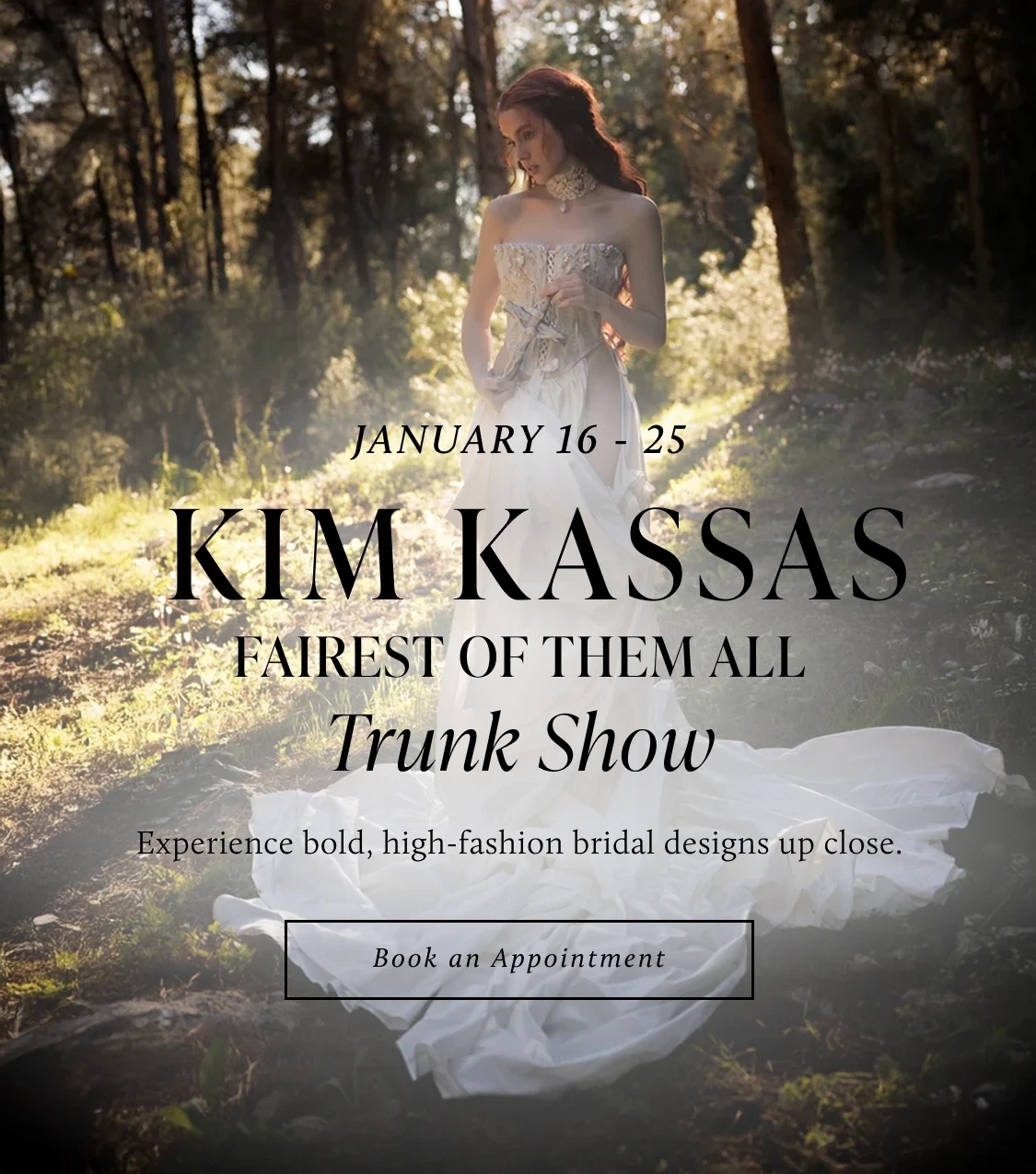 Kim Kassas Trunk Show Mobile Banner