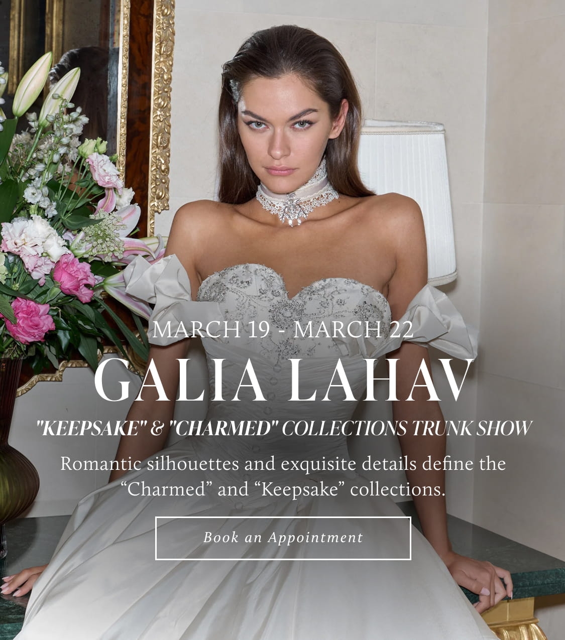 Galia Lahav Trunk Show Banner