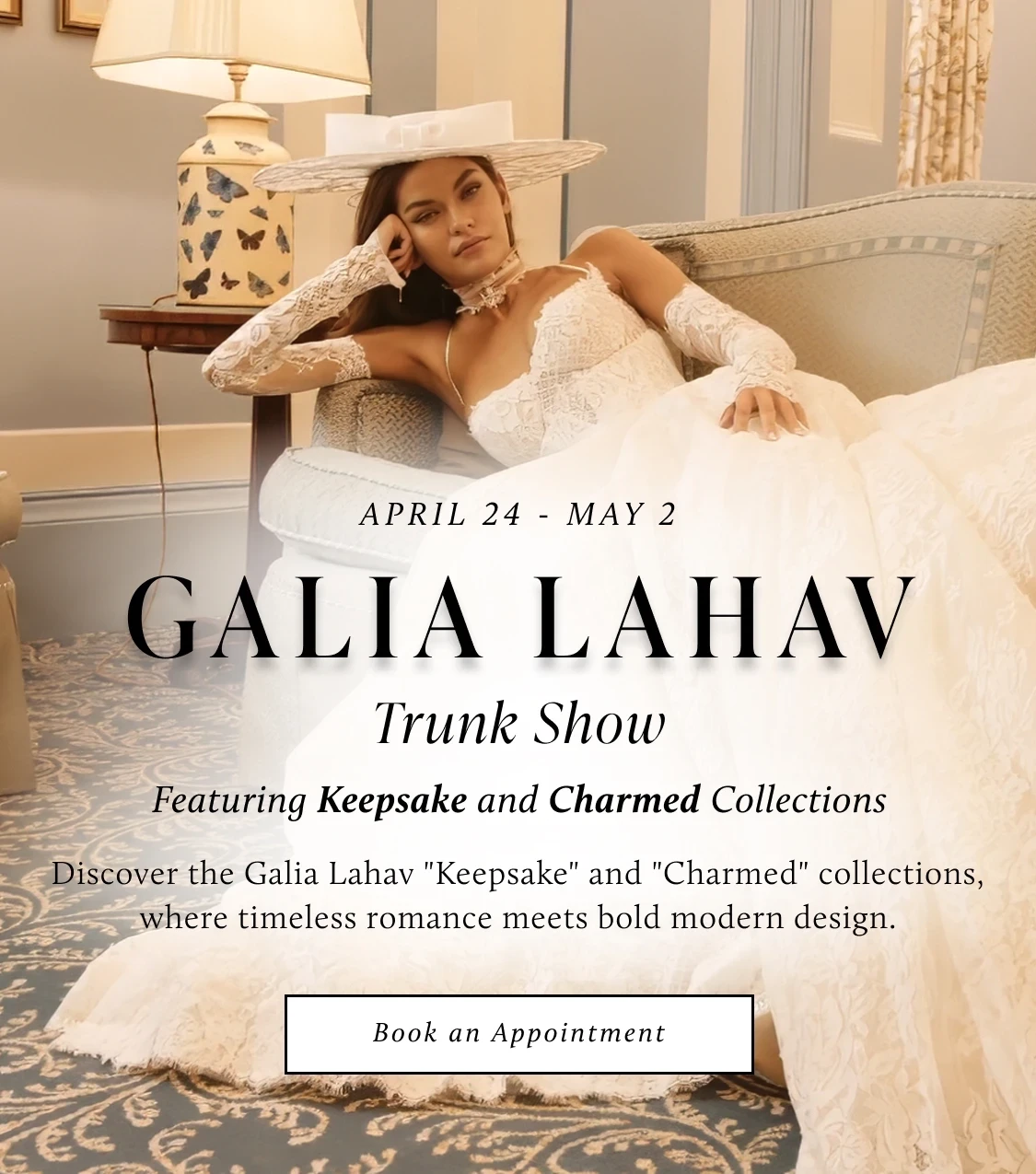 Galia Lahav Trunk Show Banner