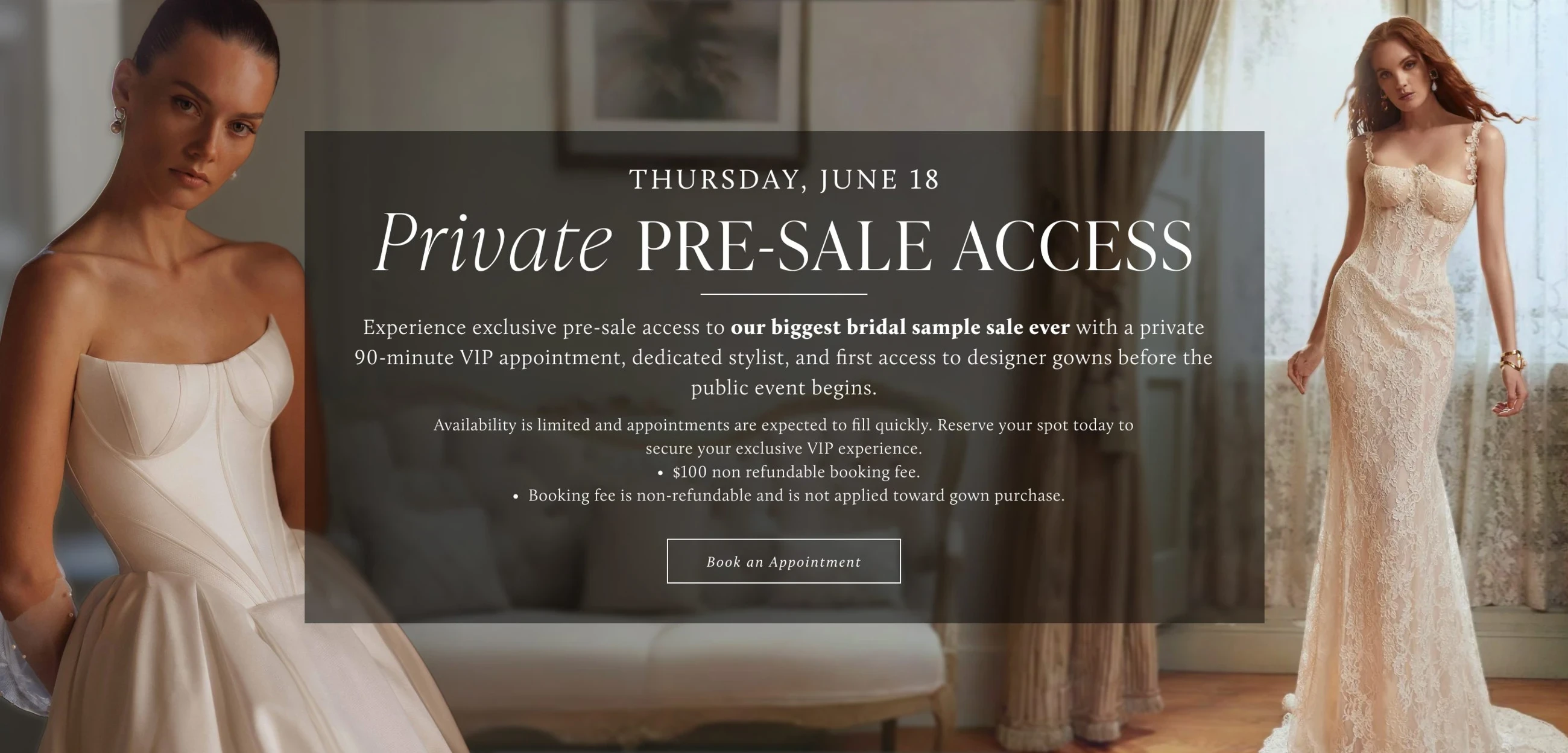 Private Pre-Sale Access Banner