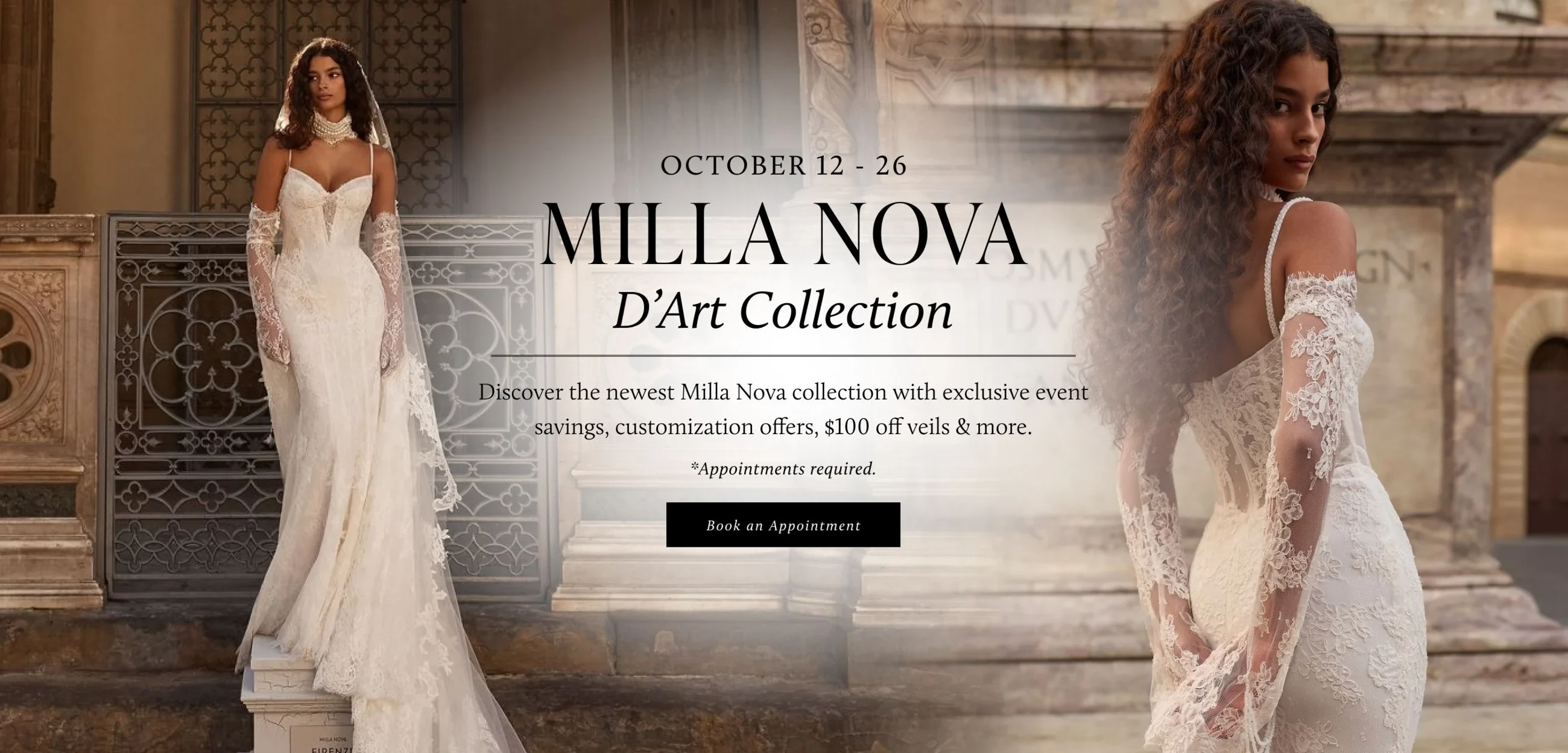Milla Nova D'art Collection Banner