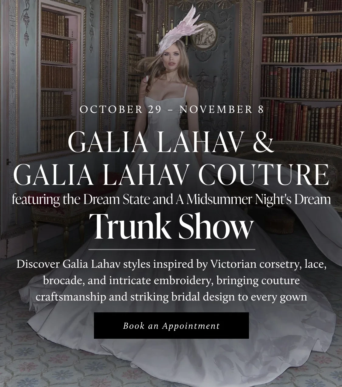 Galia Lahav Trunk Show Banner
